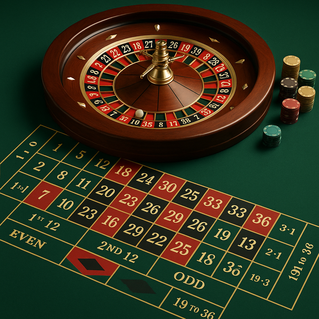 BOF10 - Live Roulette Table Game