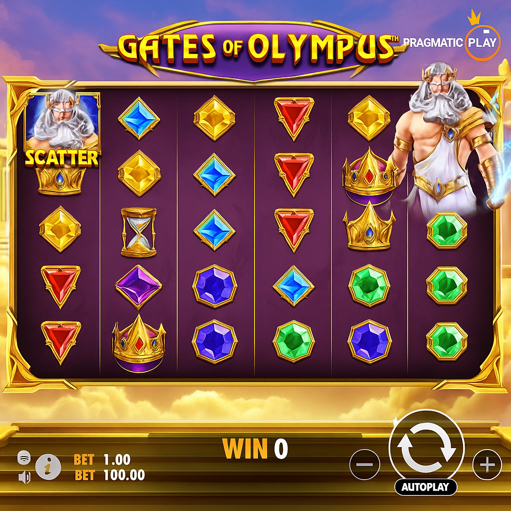 BOF10 - Gates of Olympus Slot Game